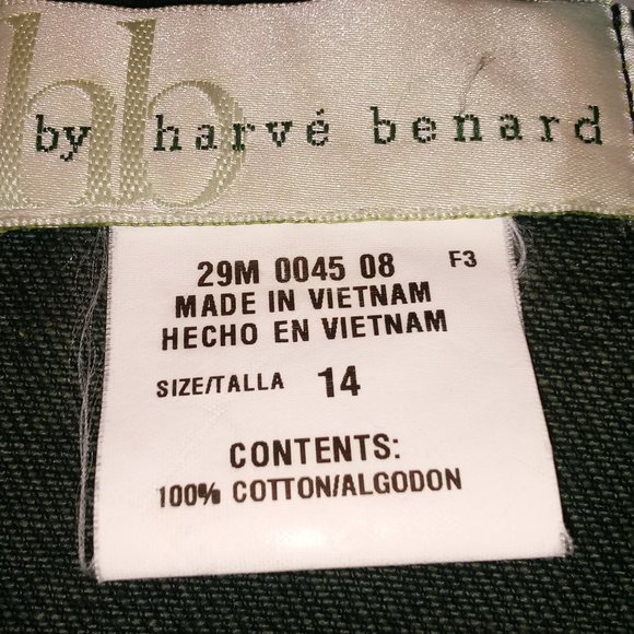 Harve' Benard Dark Blue Jacket - Picture 6 of 7